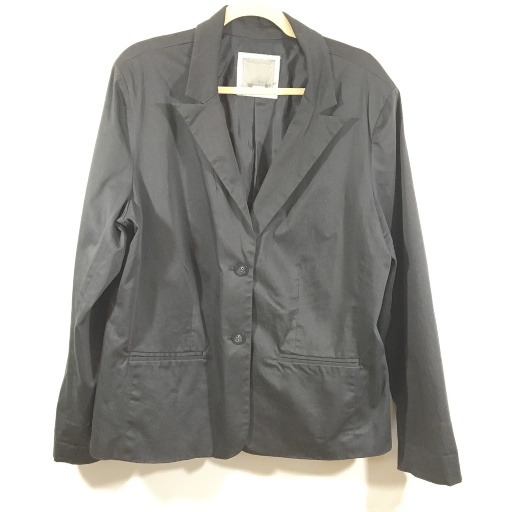 Old Navy 2 Button Blazer Jacket  Gray XXL